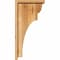Ekena Millwork Yorktown Rough Sawn Corbel w/Backplate, Western Red Cedar, 6"W x 12"D x 24"H COR06X12X24YOR01RWR - alternate 3